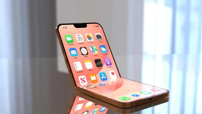 Katlanabilir Telefon Sırası Şimdi iPhone'da