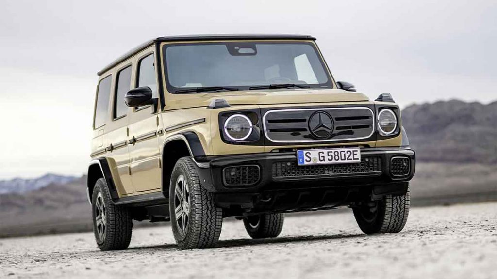 Dört Motoru Sayesinde Kendi Etrafında Dönebilen Mercedes G 580 Türkiye’de Satışa Sunuldu